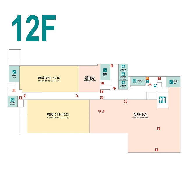 樓層詳細資訊(樓層圖)