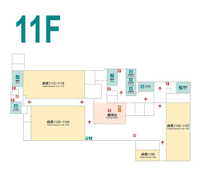 樓層詳細資訊(樓層圖)