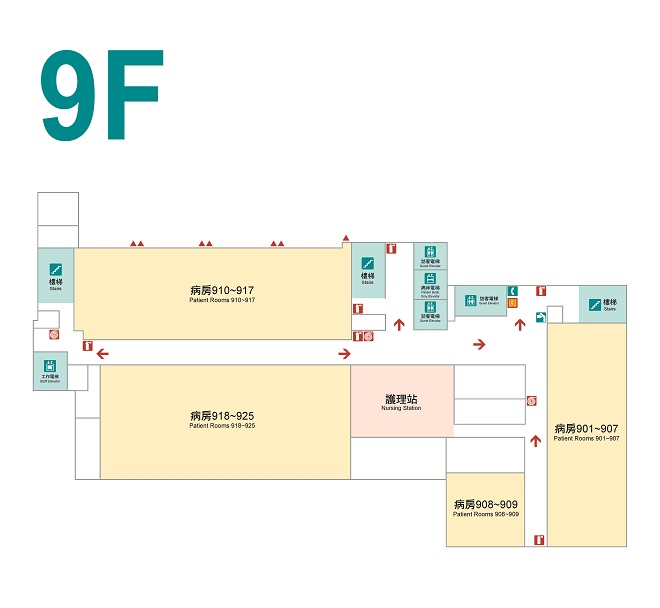 樓層詳細資訊(樓層圖)