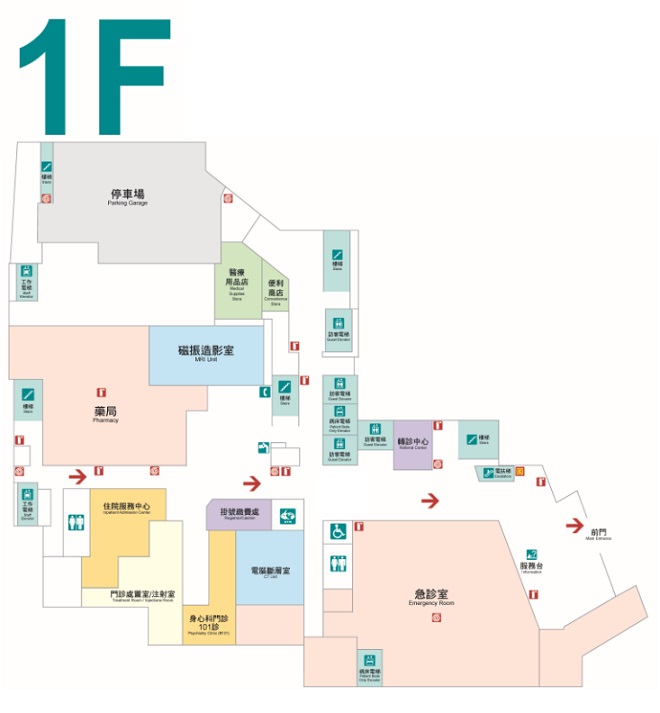 樓層詳細資訊(樓層圖)