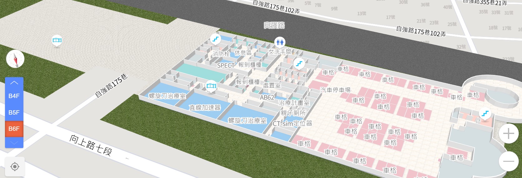 樓層詳細資訊(樓層圖)