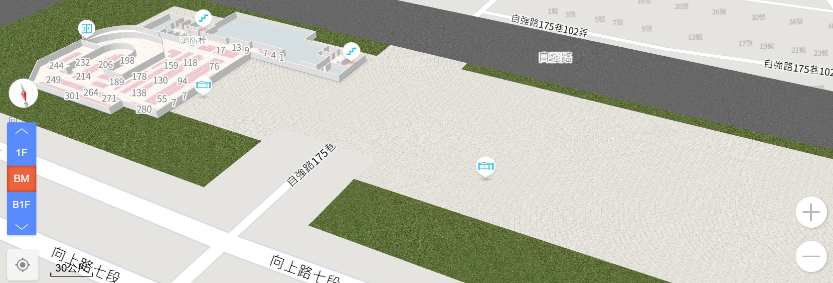 樓層詳細資訊(樓層圖)
