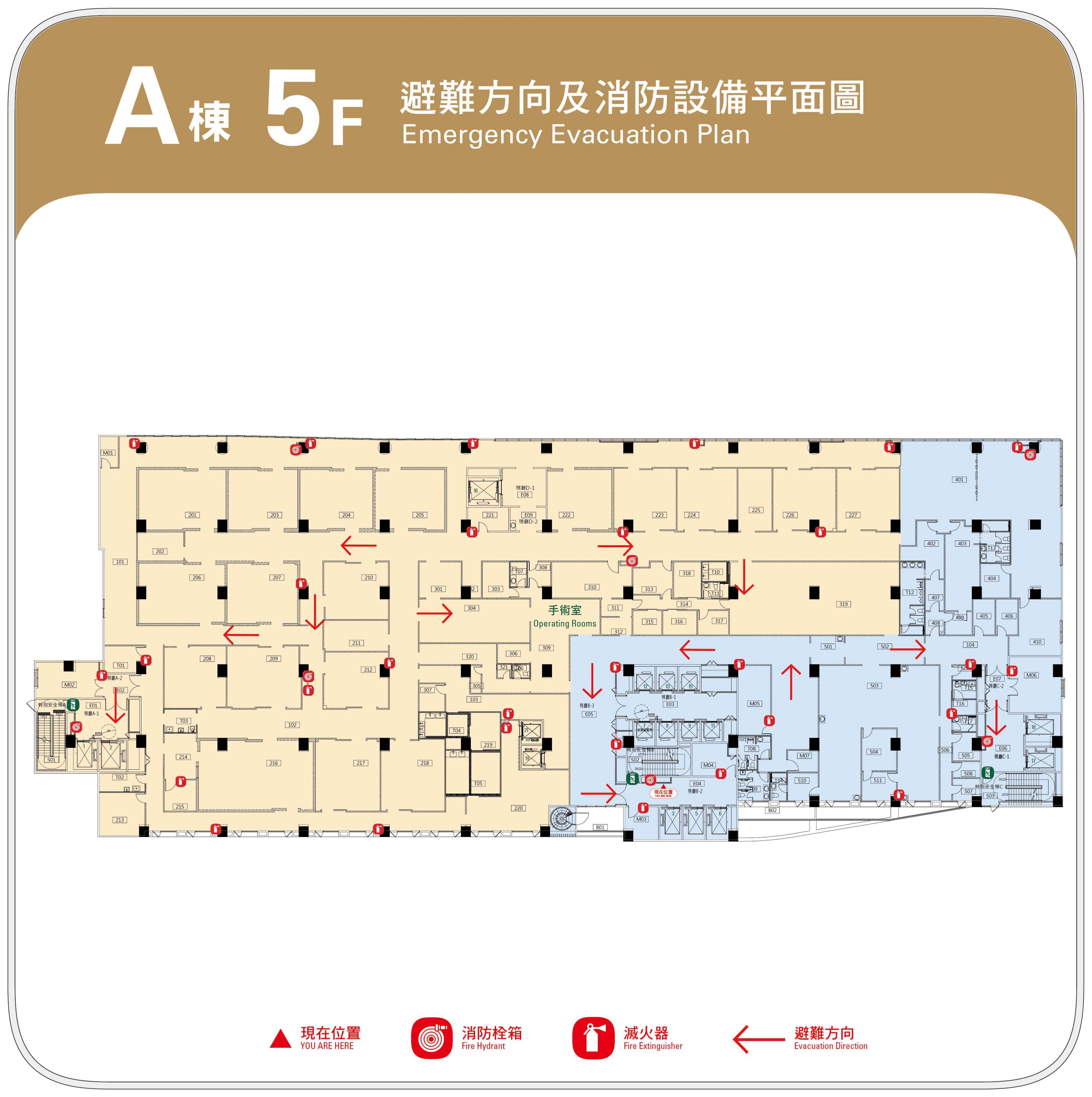 樓層詳細資訊(樓層圖)