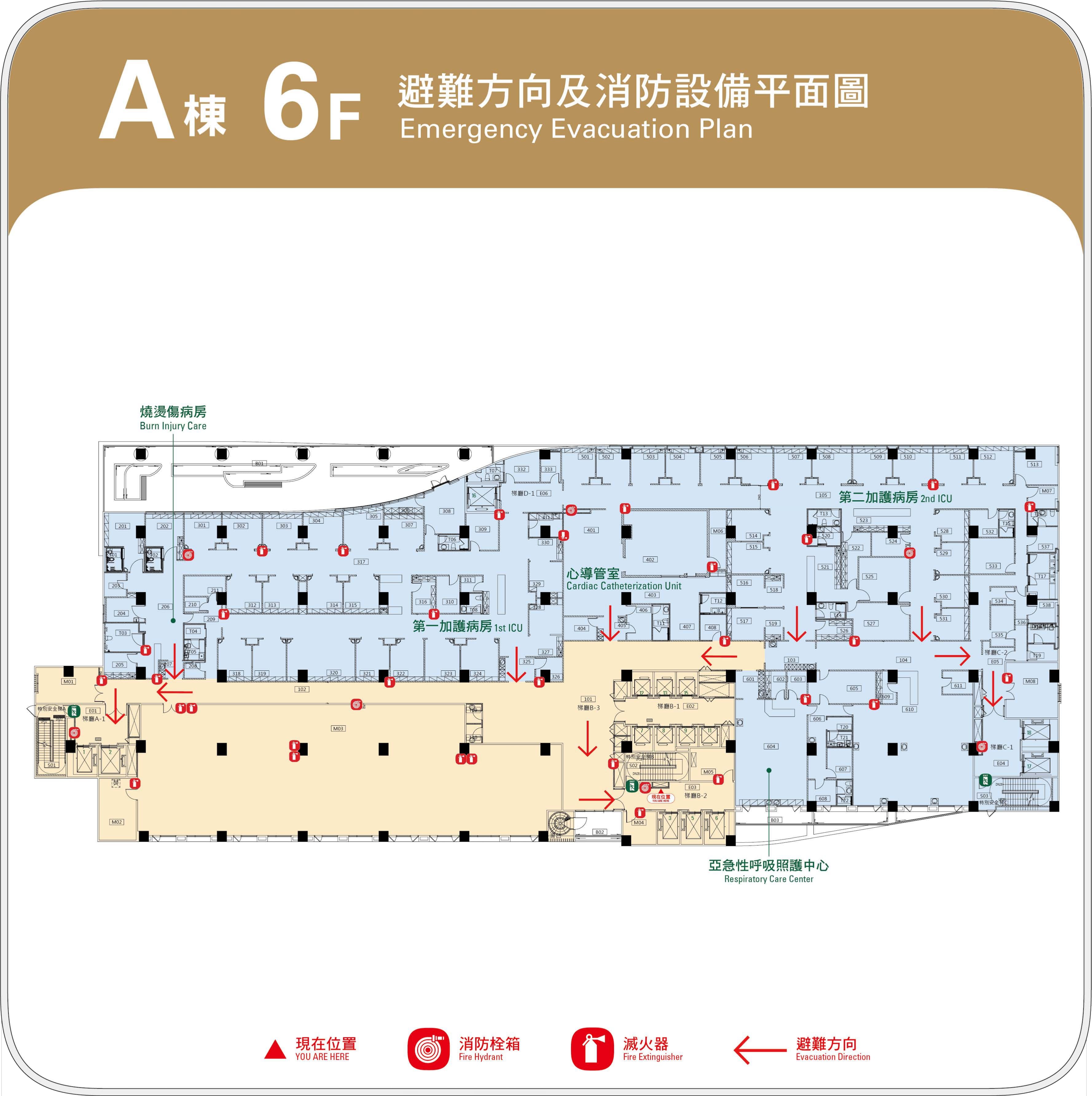 樓層詳細資訊(樓層圖)