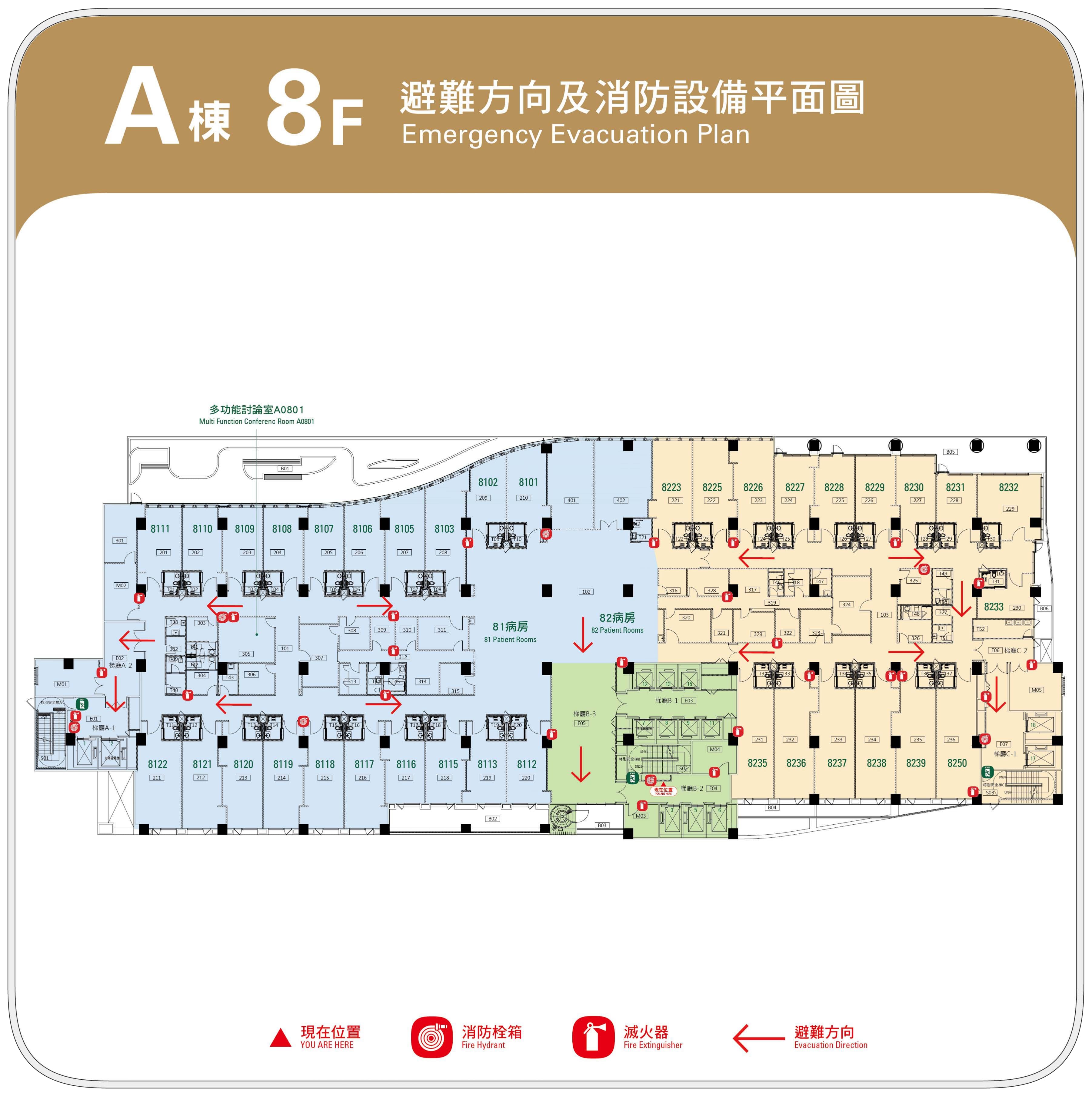 樓層詳細資訊(樓層圖)