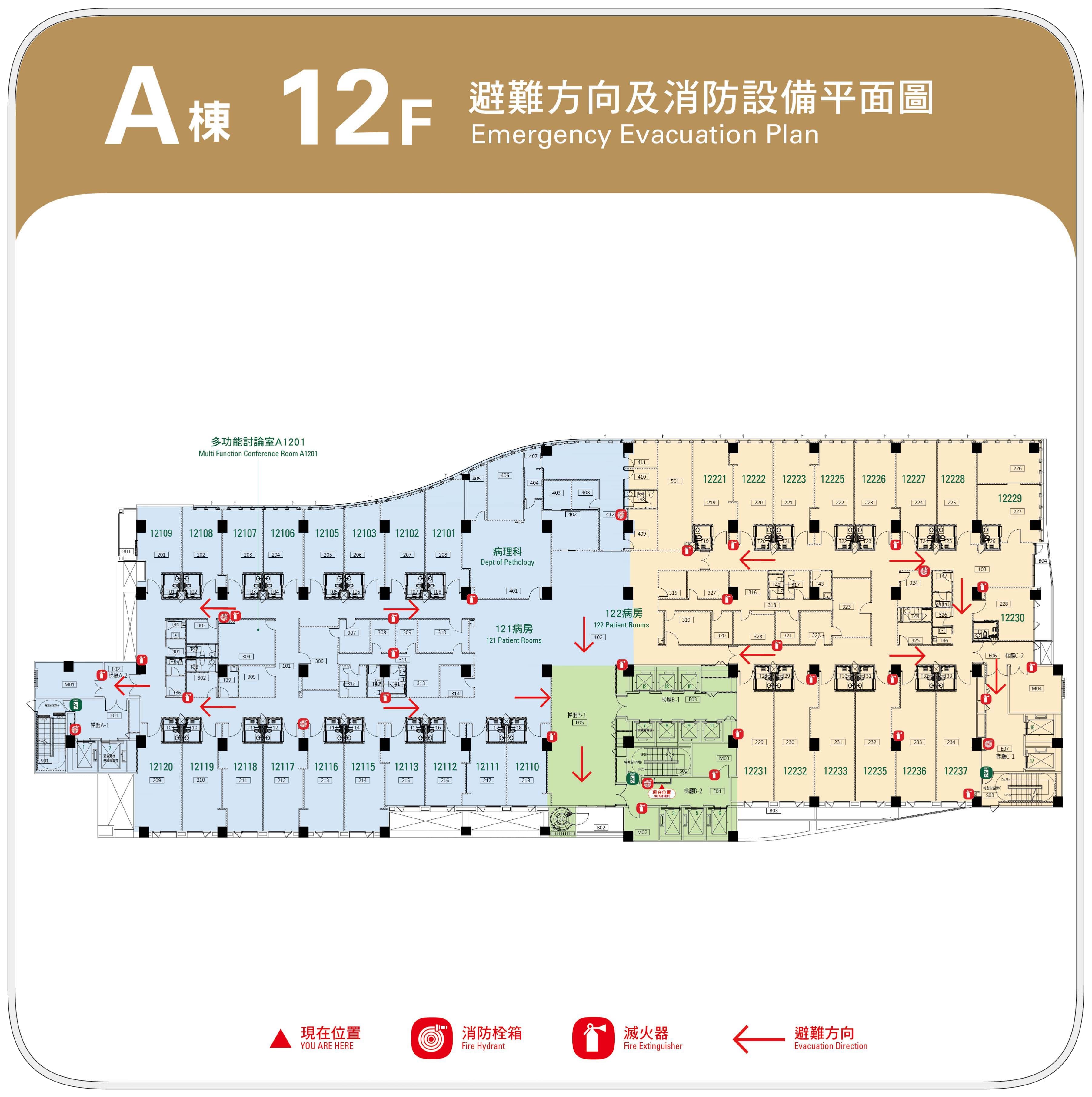 樓層詳細資訊(樓層圖)