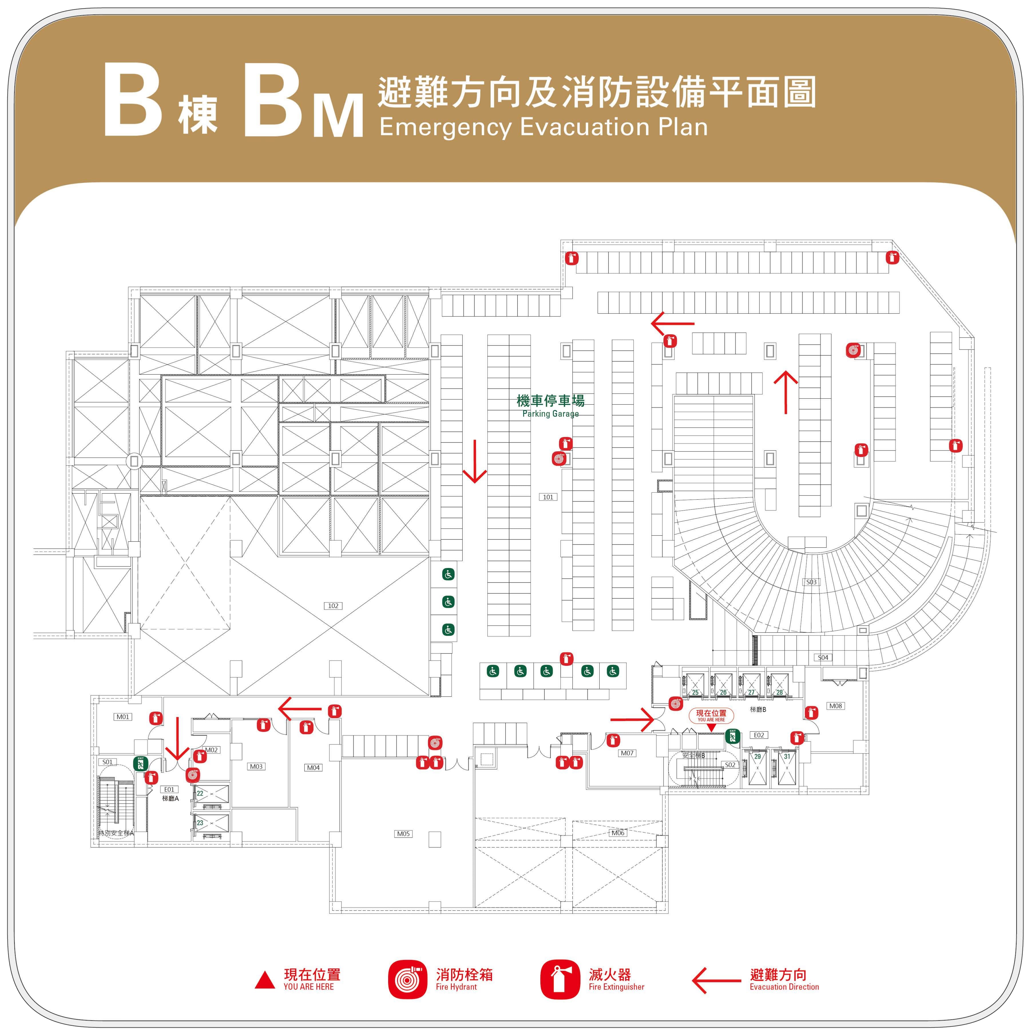 樓層詳細資訊(樓層圖)