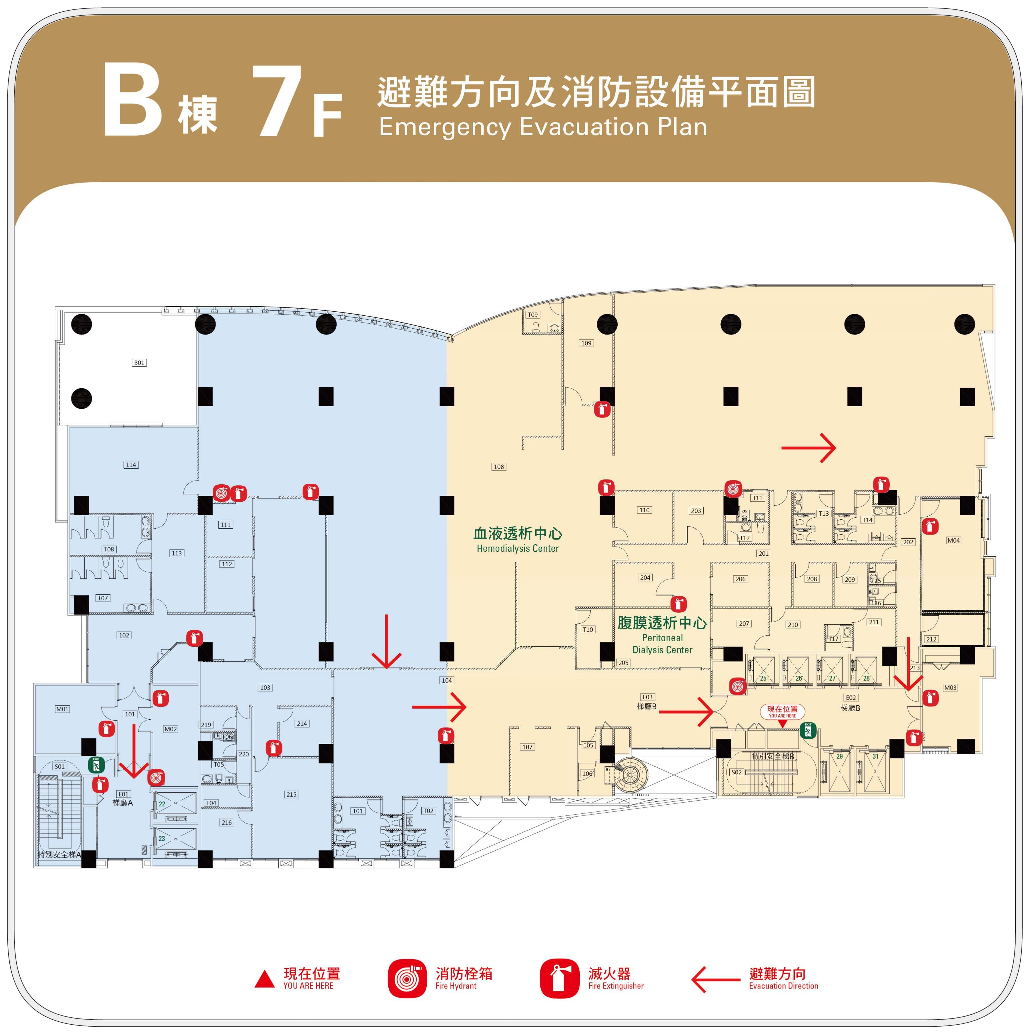 樓層詳細資訊(樓層圖)