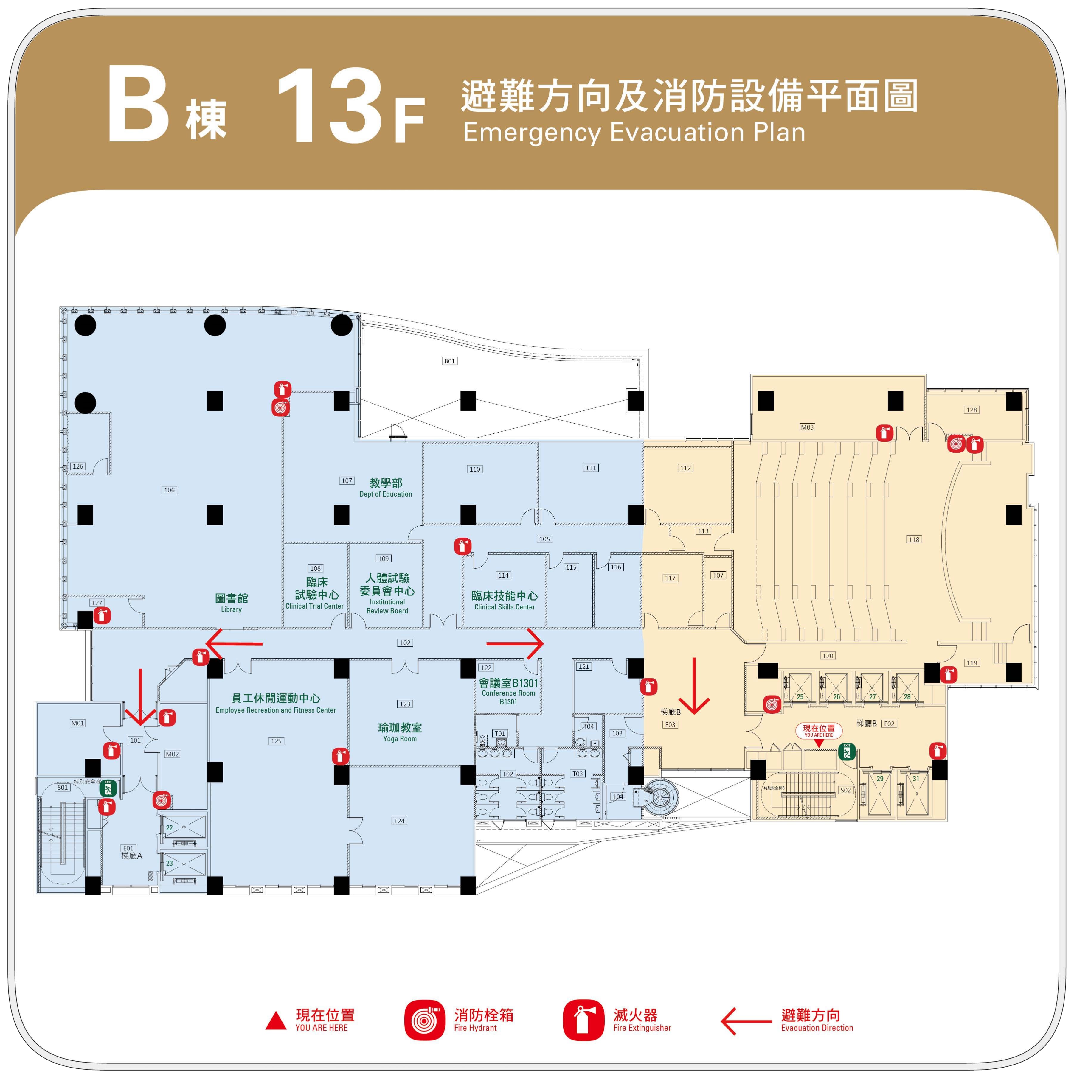 樓層詳細資訊(樓層圖)