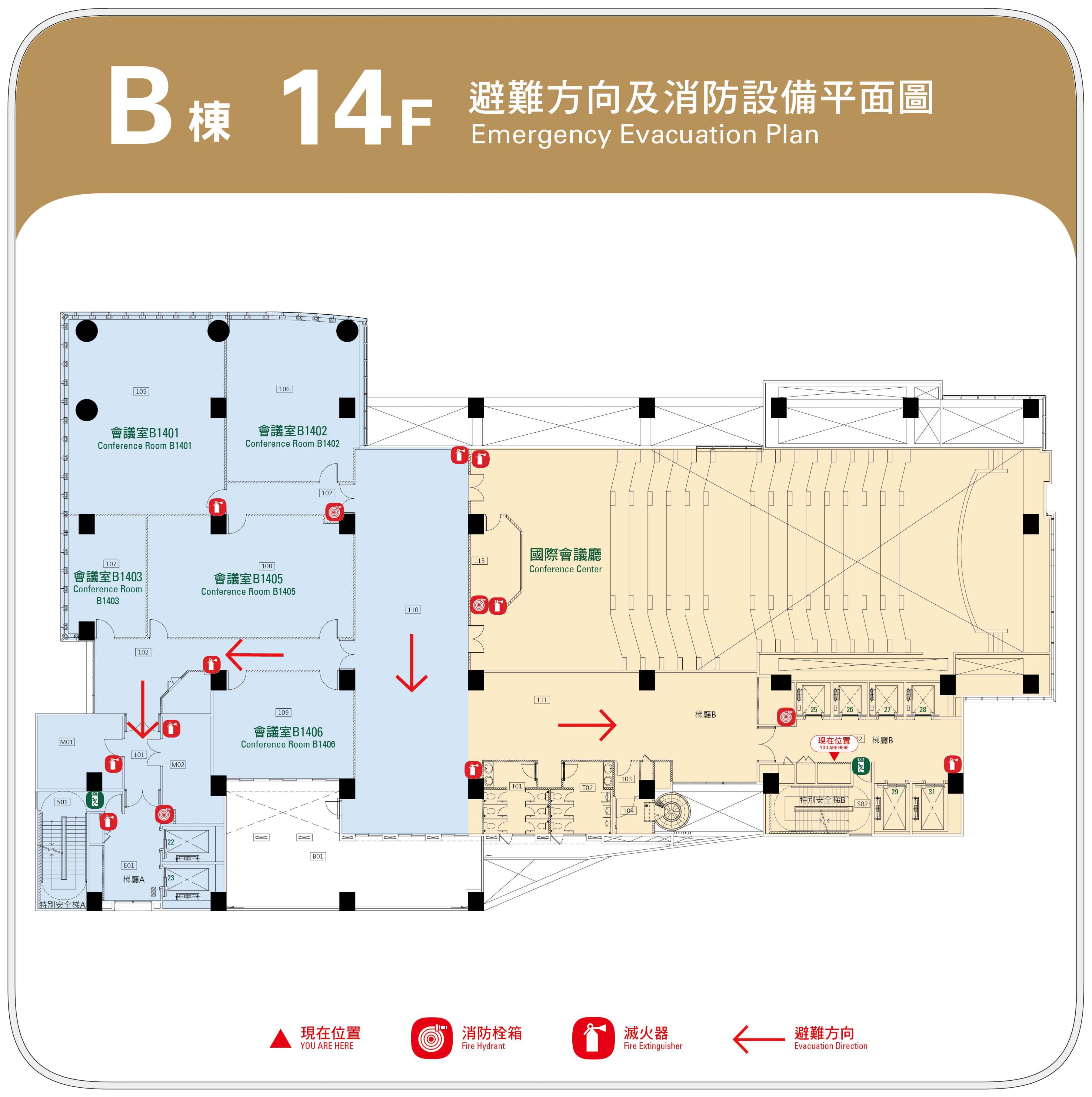 樓層詳細資訊(樓層圖)