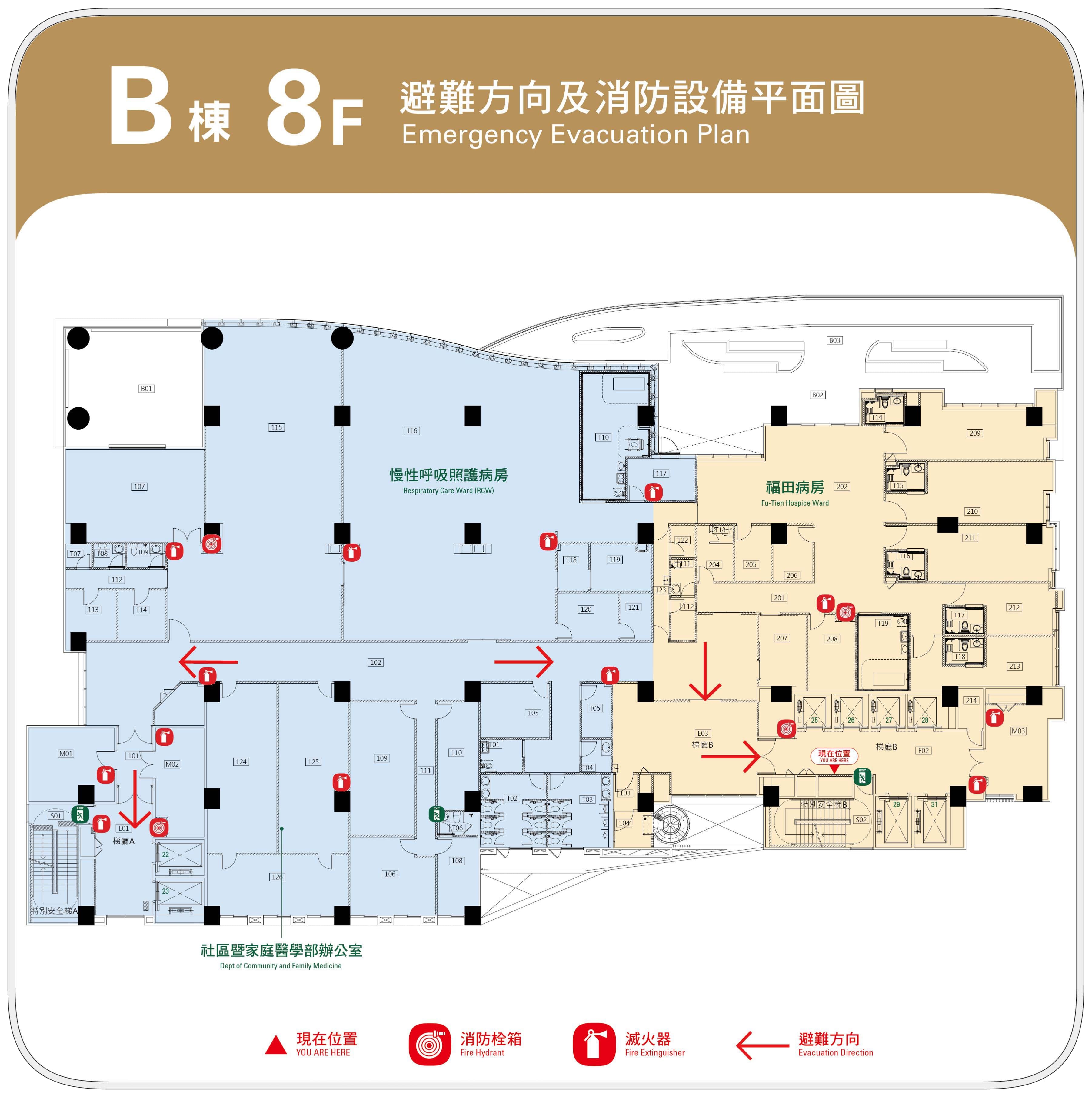 樓層詳細資訊(樓層圖)