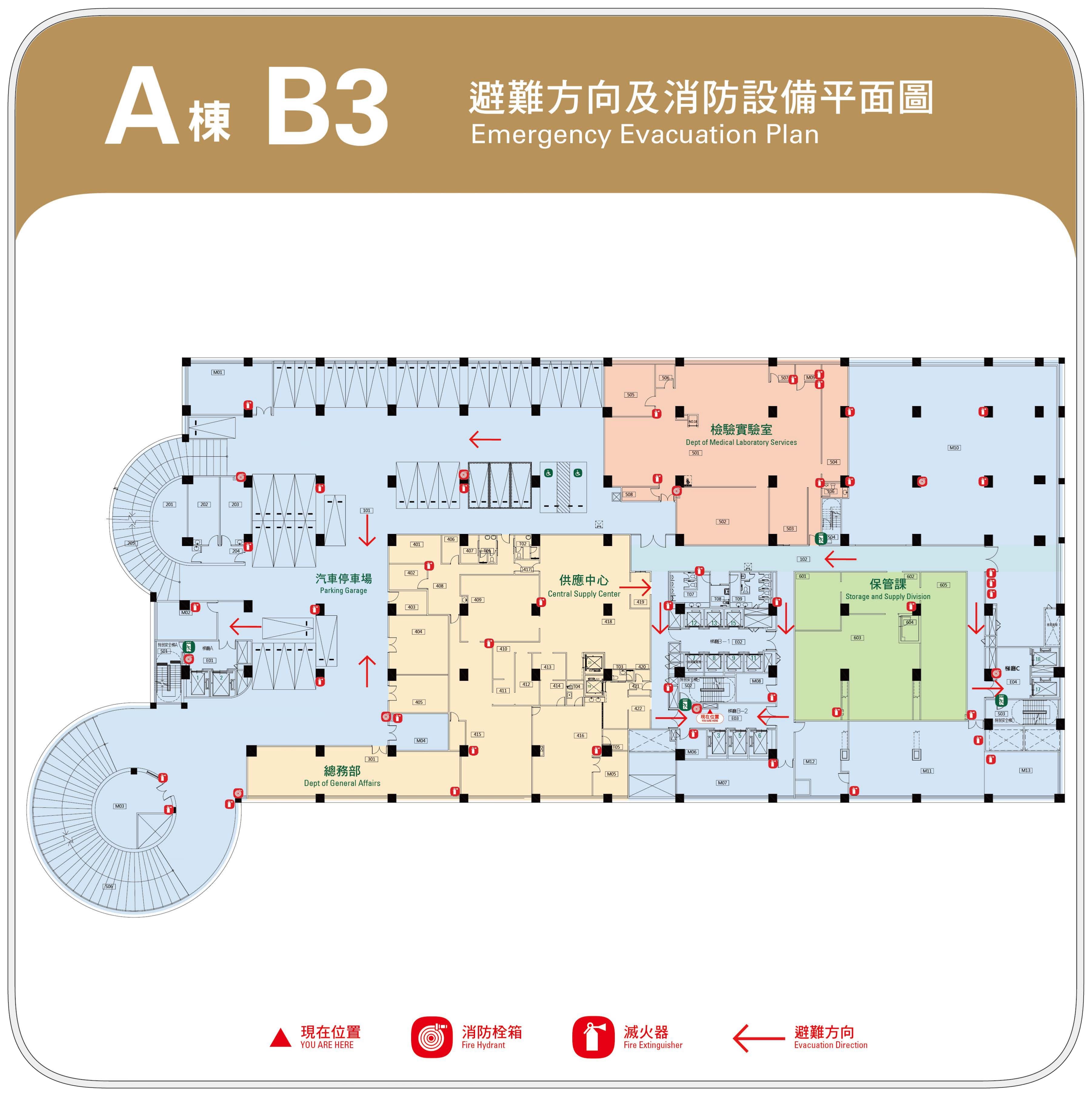 樓層詳細資訊(樓層圖)