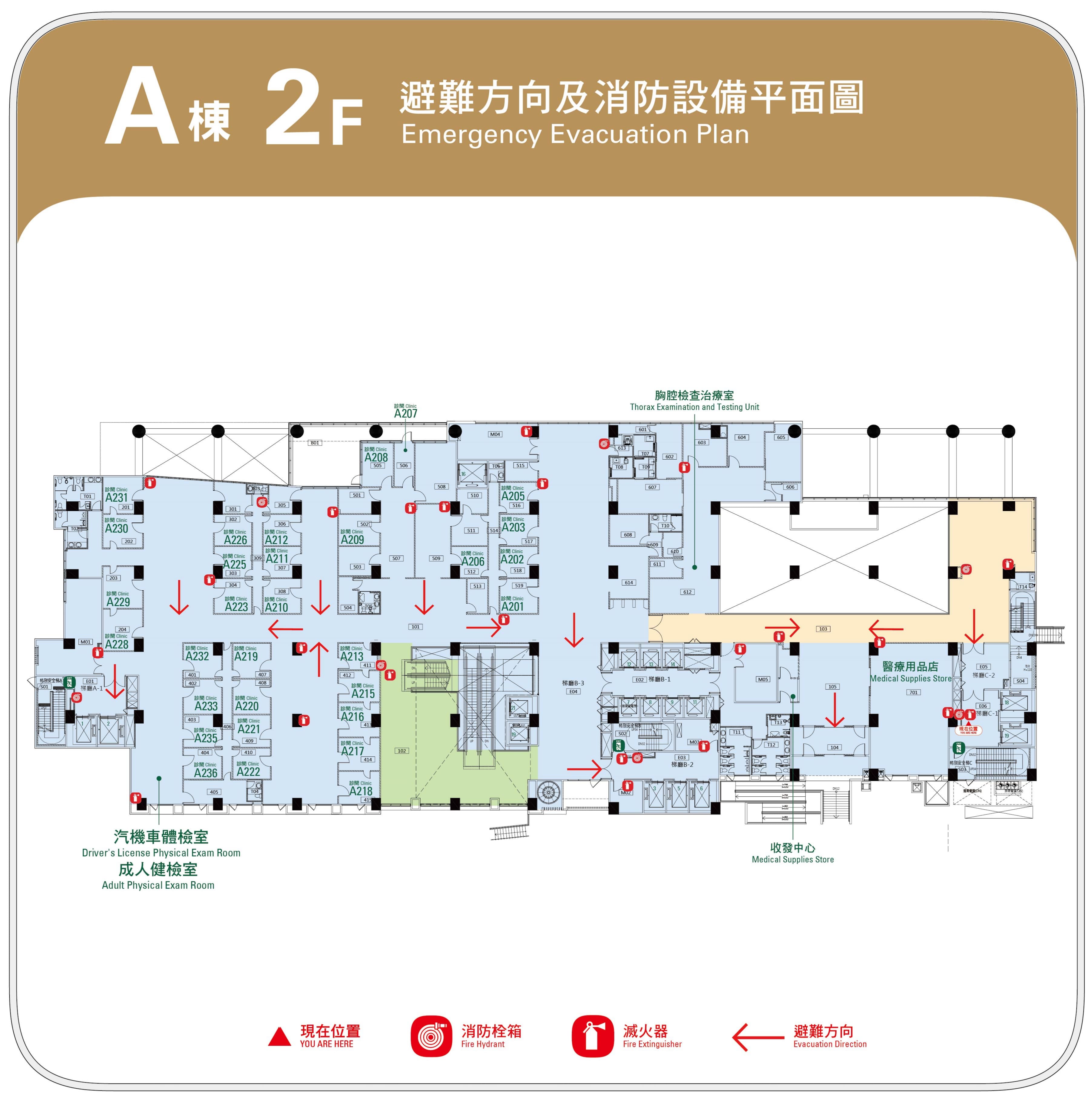 樓層詳細資訊(樓層圖)